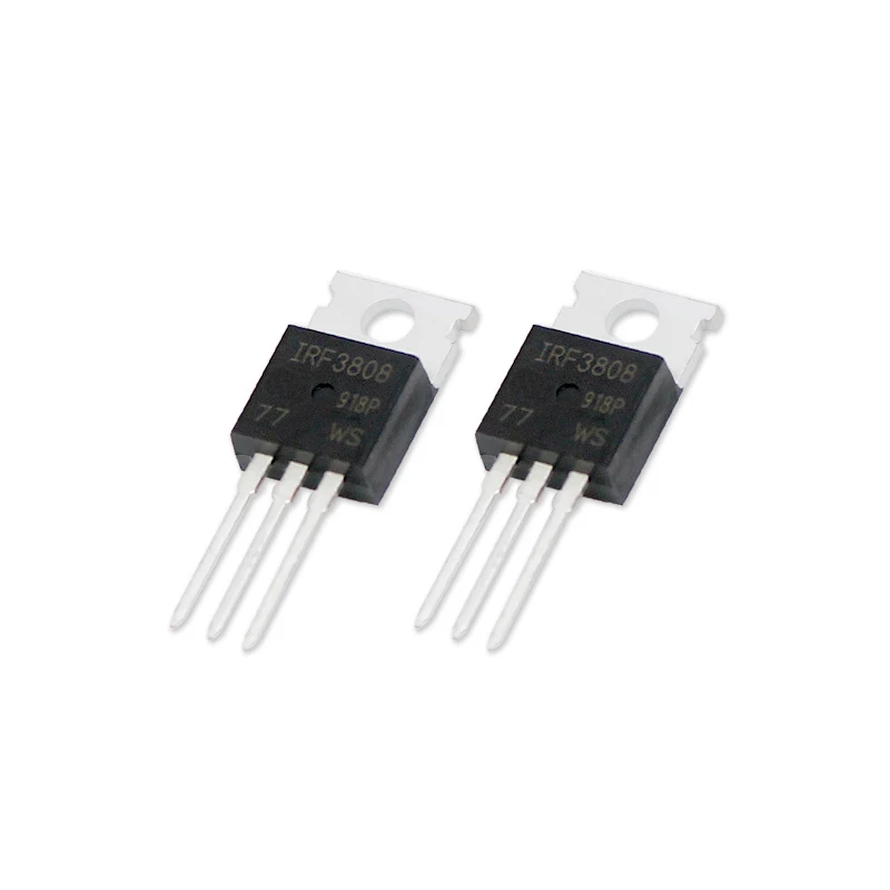 Transistor MOSFET Original, IRF3205, IRF3710, IRF3808, IRF4905, IRF530, IRF540, IRF630, IRF640, IRF730, IRF740, IRF830, IRF840 TO-220, 5 unidades