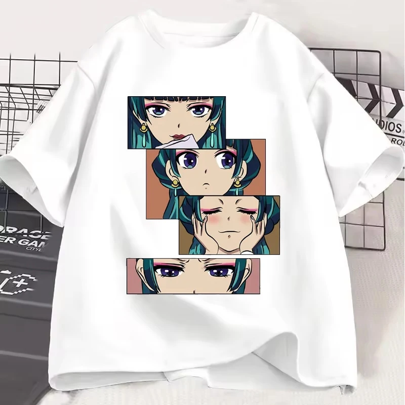 

Magic Sweep Cat Harajuku Men Women T-shirt Summer Fashion Short Sleeves Couple's Clothing Funny Outdoor Casual Breathable Tops