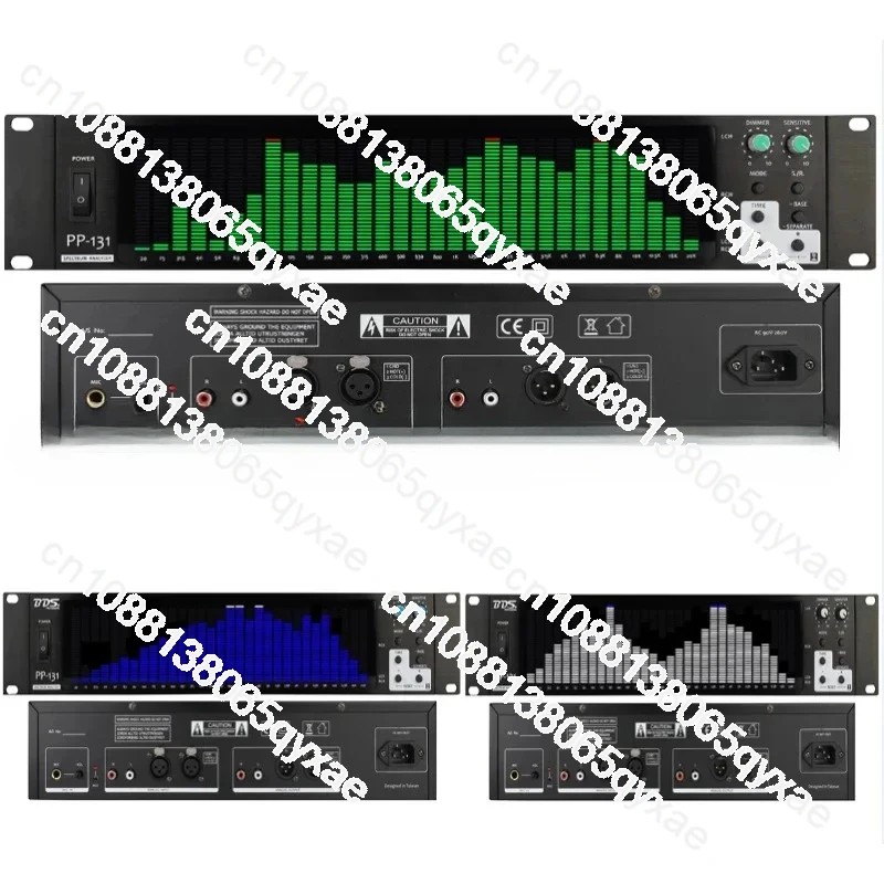 Bds PP-131 Rack-Mounted 2u Spectrum Display Equalizer Audio Level Amplifier Spectrum Analyzer Led Stage Power Supply