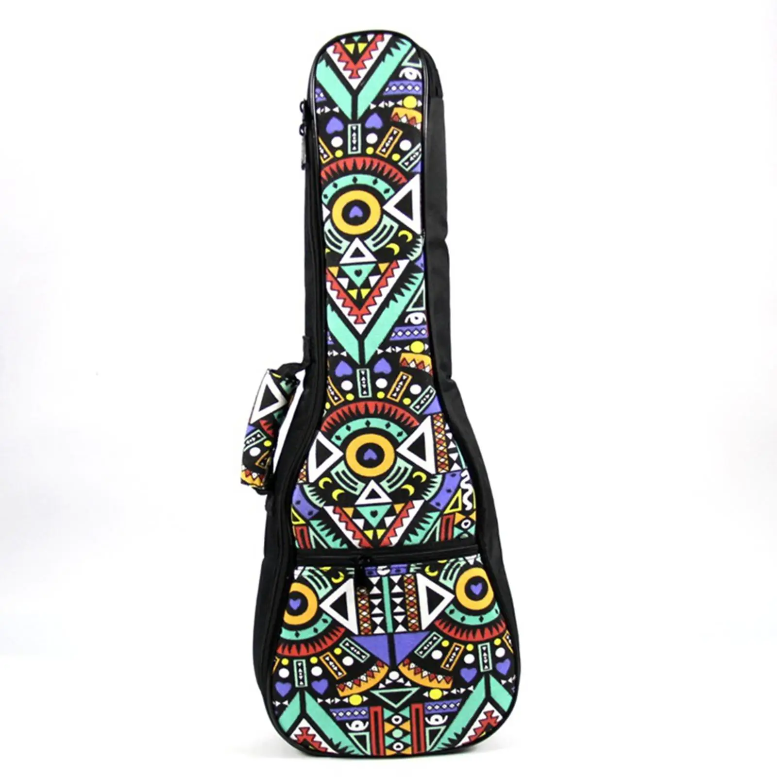 Portable Ukulele Case Gig Bag Padding Professional Oxford Cloth Waterproof with Adjustable Straps Shockproof Soft for Concert