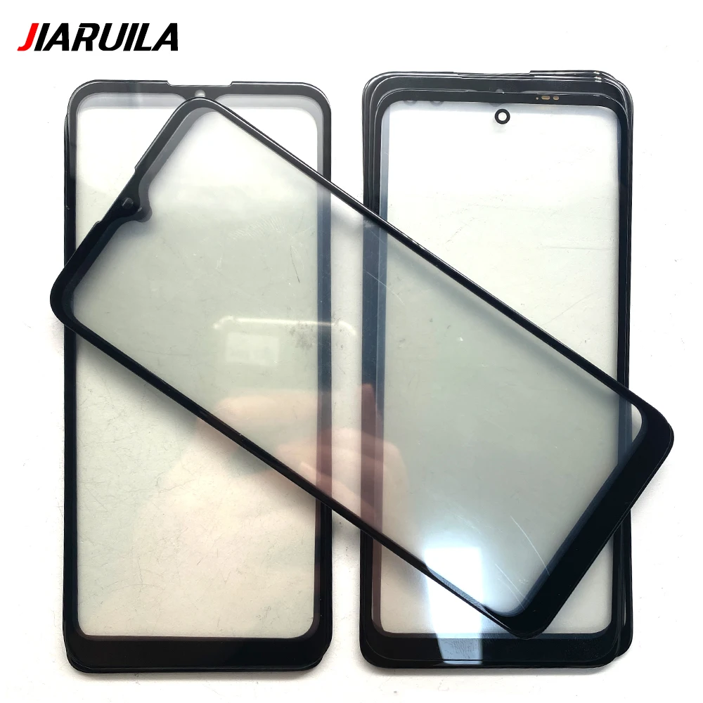 Écran tactile extérieur pour Motorola Moto, verre avant OCA, G10 Power, G20, G22, G30, G41, G50, 5G, G60, G60S, G100, écran LCD, nouveau, 10 pièces