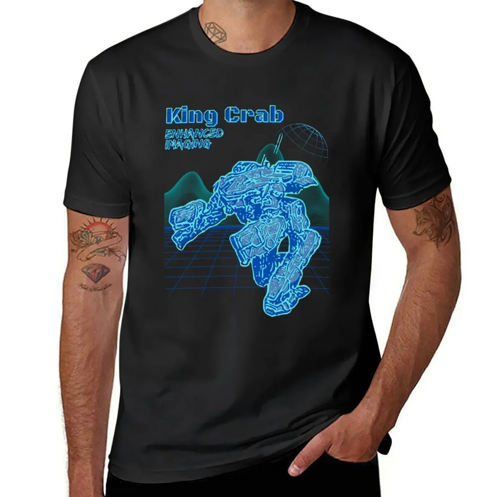 

Mechwarrior Battletech. Enhenced Imaging. All systems nominal. King Crab T-Shirt essential t shirt oversizeds Men's t shirts