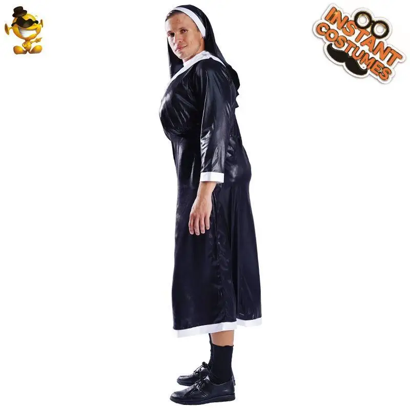 Perruque de Costume d'halloween Par pour hommes, vêtements de spectacle eup, tenue de scène, faux vêtements féminins, Costume de Cosplay pour hommes