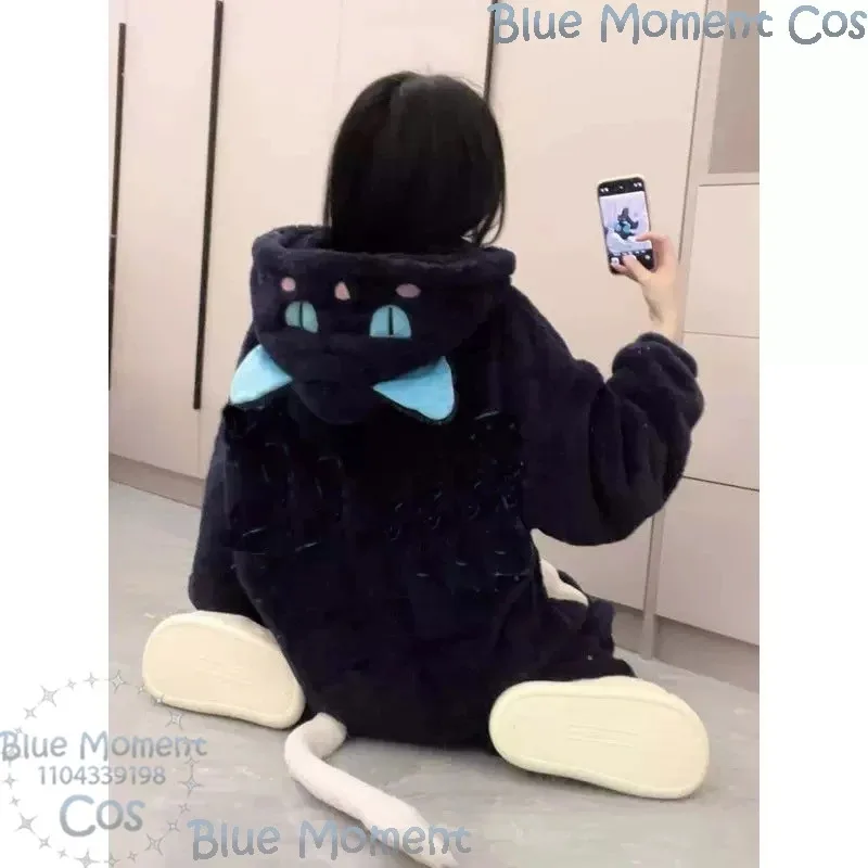 DY20SPINEL SUN Cardcaptor ซากุระ คิโนโมโตะ เคอร์โชนคอสเพลย์น่ารักเสื้อฮู้ดชุดนอนชุดนอนฮาโลวีนเครื่องแต่งกายจั๊มสูทชุดนอนที่กำหนดเอง