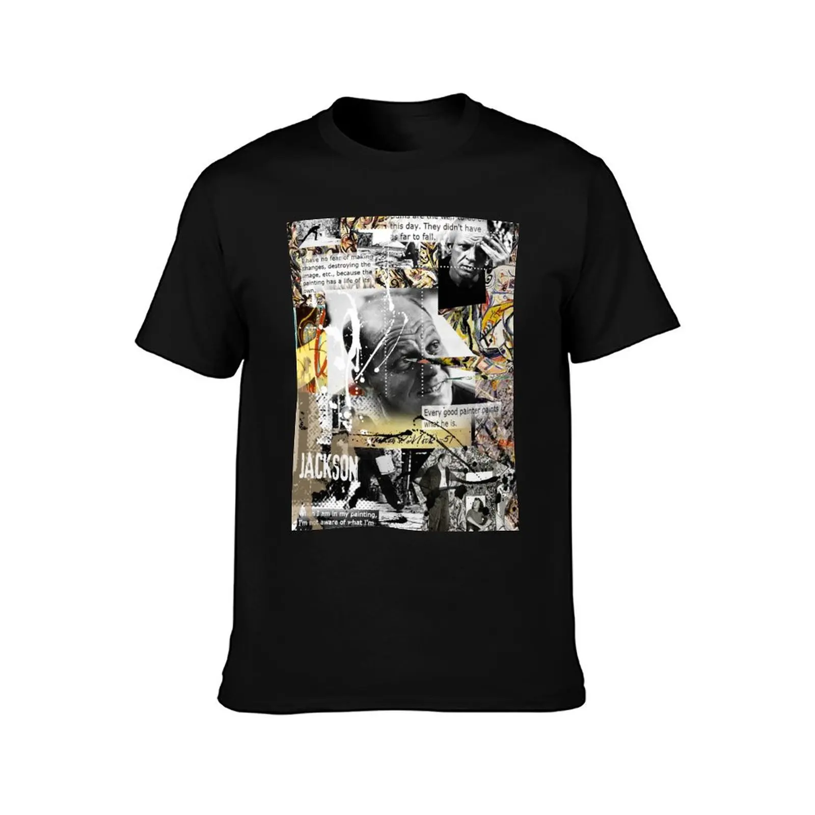 pollock T-Shirt Daily Wear Print T-Shirt