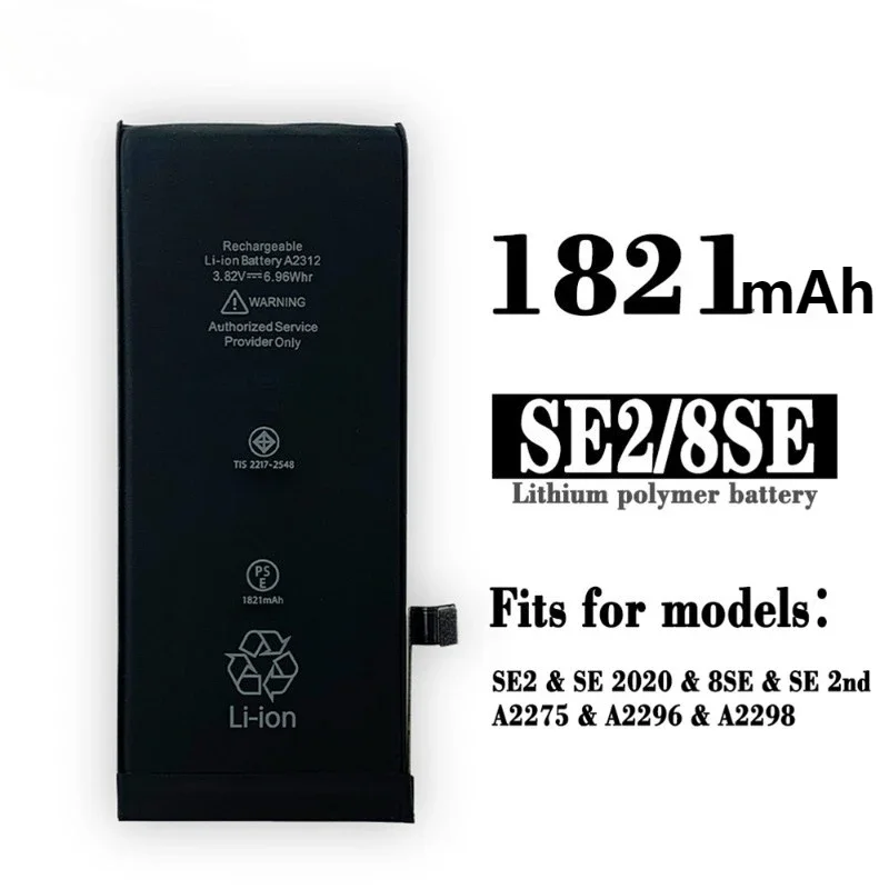 For IPhone 5 Se/8 SE/Se 2016/SE 2020/SE for Mobile Phone Battery New High Quality Replacement Bateria