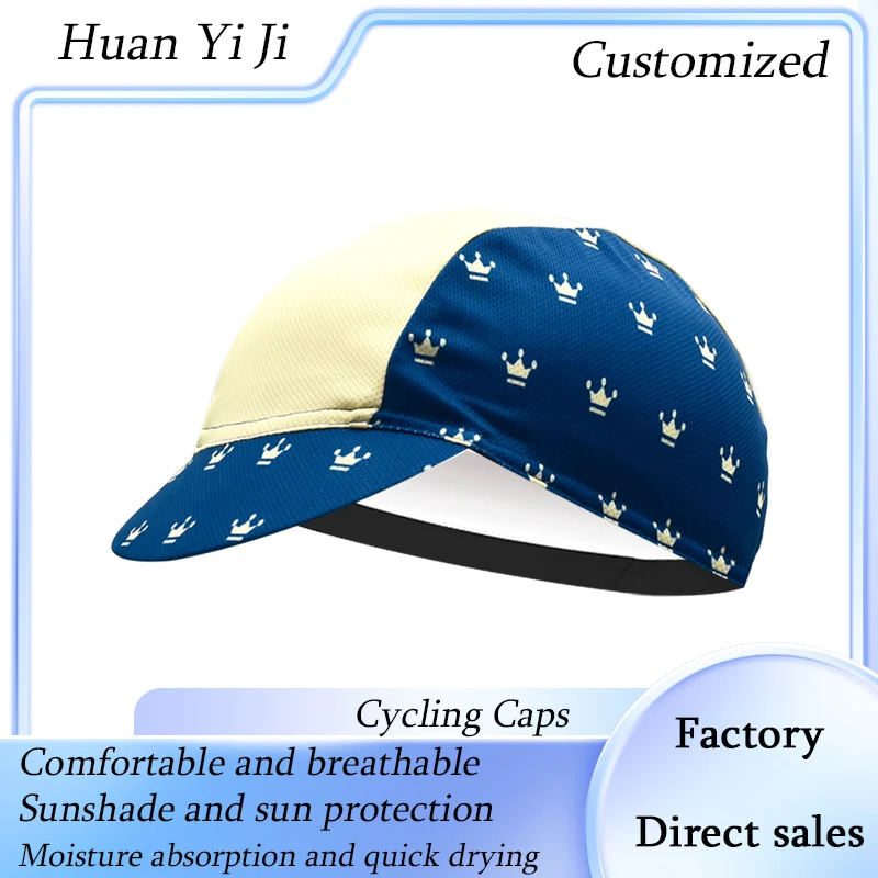 

UV protection Bicycle Caps Moisture absorption Cycling Caps Quick drying Bicycle Hat Customized