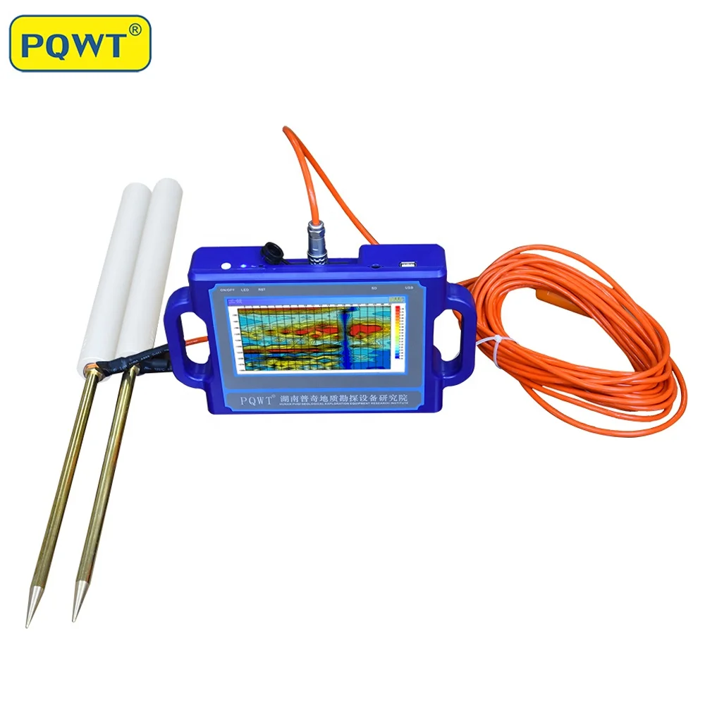 PQWT S500 Water Survey Well Logging Equipment 500m Borehole Ground Water Detector Underground