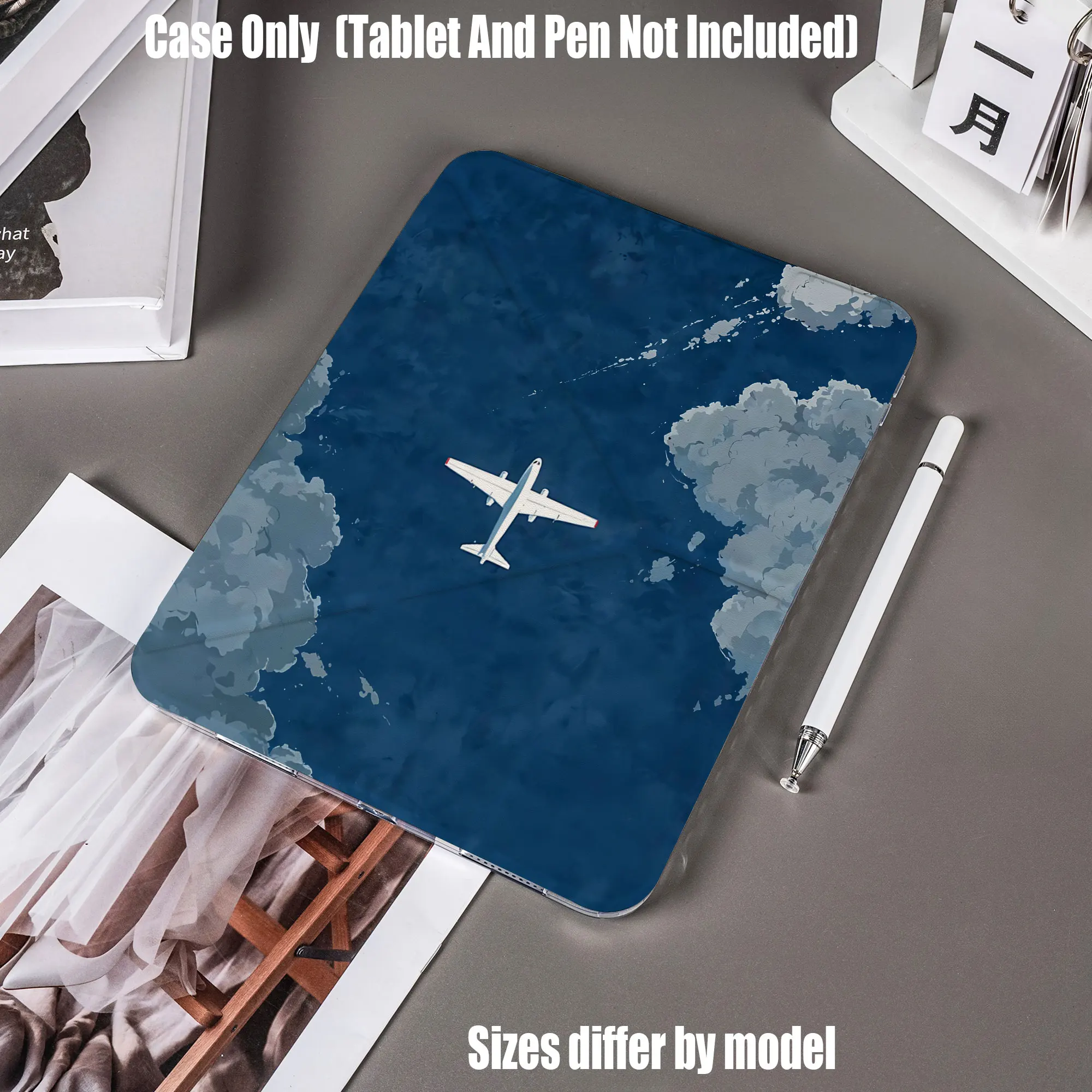 Slim Fit Premium TPU Tablet Cover, Shockproof Durable Lightweight Protective Case for iPad Samsung Huawei Honor Redmi Xiaomi