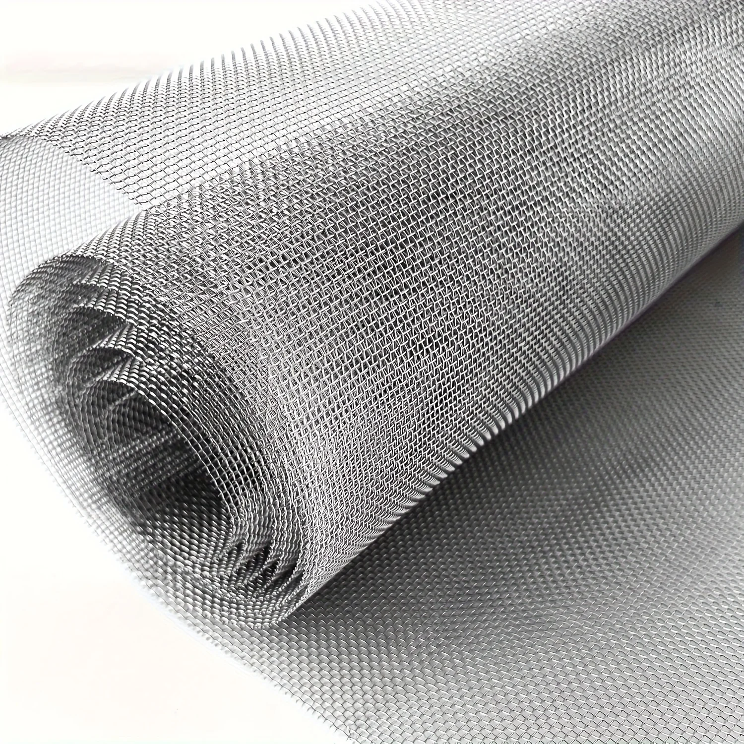 1 Roll of 304 Stainless Steel Fine Wire Mesh, 1mm Thick, 31.5' X 78.74' (80cm X 200cm) - Rust-Resistant Metal Mesh for Garden