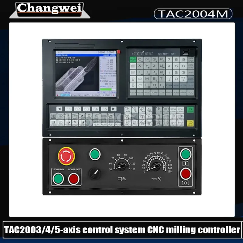 أحدث نظام التحكم في المحور TAC2003M/TAC2004M/TAC2005M3/4/5 وحدة تحكم الطحن باستخدام الحاسب الآلي بالإضافة إلى لوحة التشغيل عقارب MPG