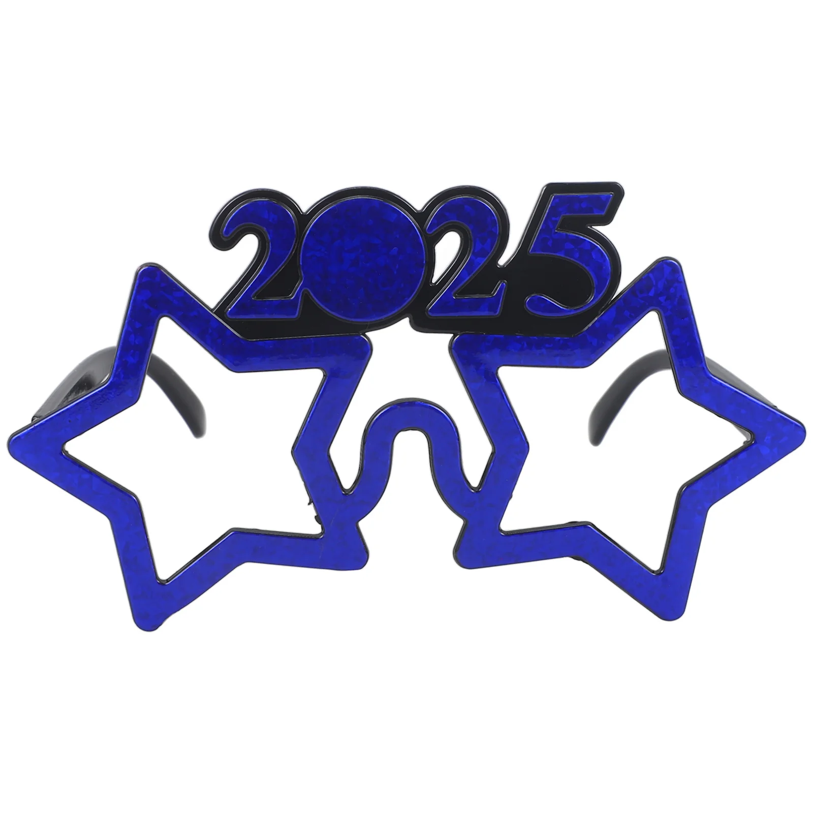 

2025 Glasses New Year Party Accessories Running Trendy White PC Happy Eyeglasses
