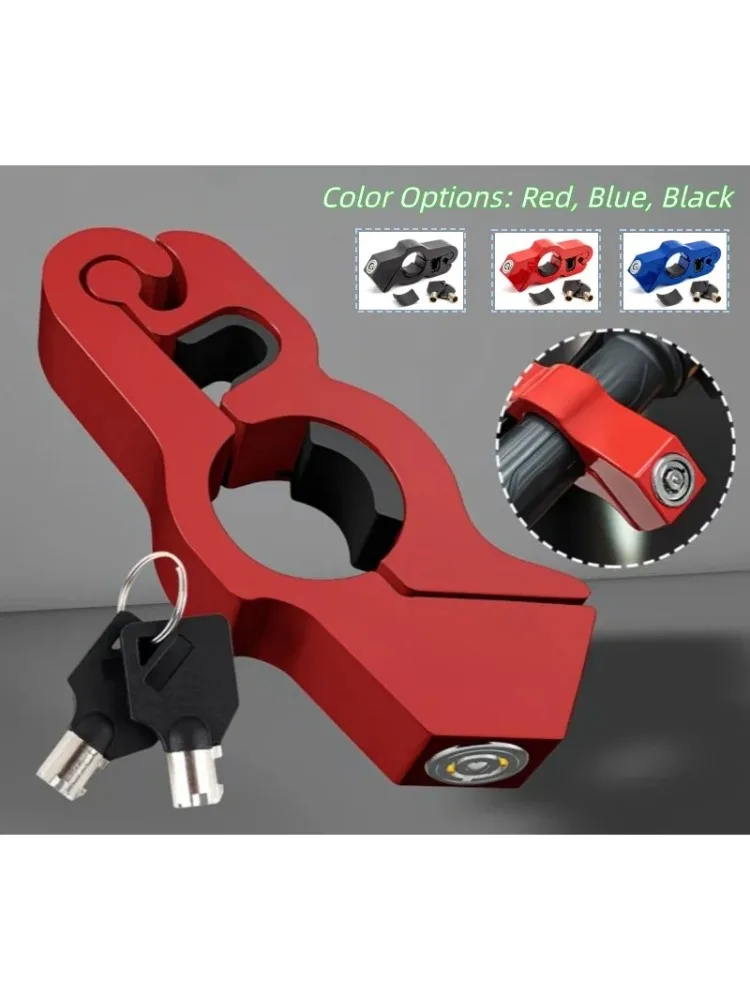 AliExpress NONE Pro Universal Alloy Handlebar Anti-Theft Lock Weather Resistant Security Lock for Motorcycle Bike ATV Parking