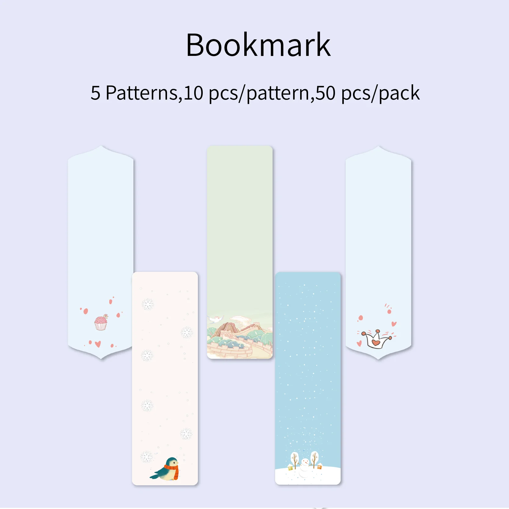 CardJoin color bookmark Reading memory identification paper strips printing paper