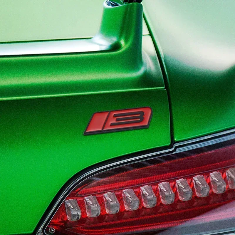 Metal Alloy Number 3 Badge for Ford Fiesta Focus Mondeo Kuga Ranger Mustang Aspire Everest Car Front Grille Emblem Trunk Sticker