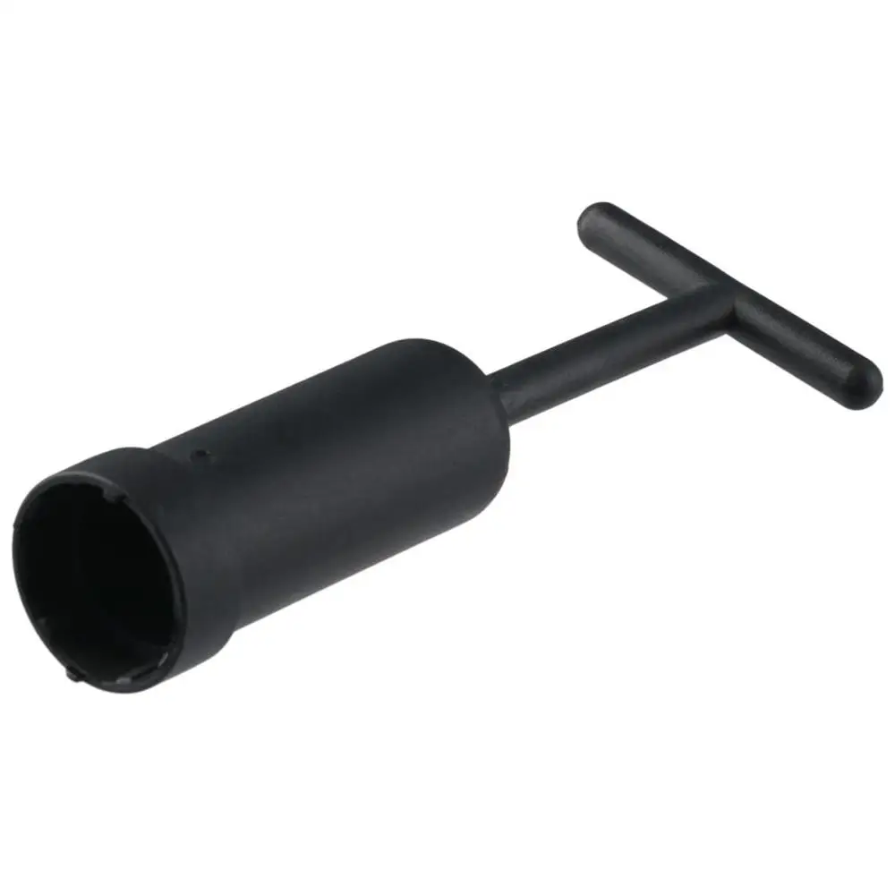 Durable PVC G9 Sleeve for Lamp Cap Outer Ring G9 Black Black PVC Plastic Wrench T-type G9 Socket Ring Removal Tool Worker