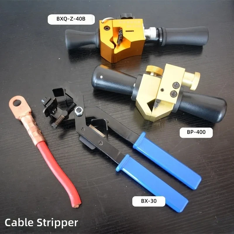 Multifunctional Cable Stripper Manual Wire Peeler Tool for Insulated Overhead Coaxial Electrical Blade Stripping Cutting