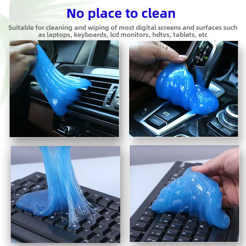 

Keyboard cleaning glue, soft rubber, car interior cleaning tool, automotive supplies, black technology, car vacuum cleaner