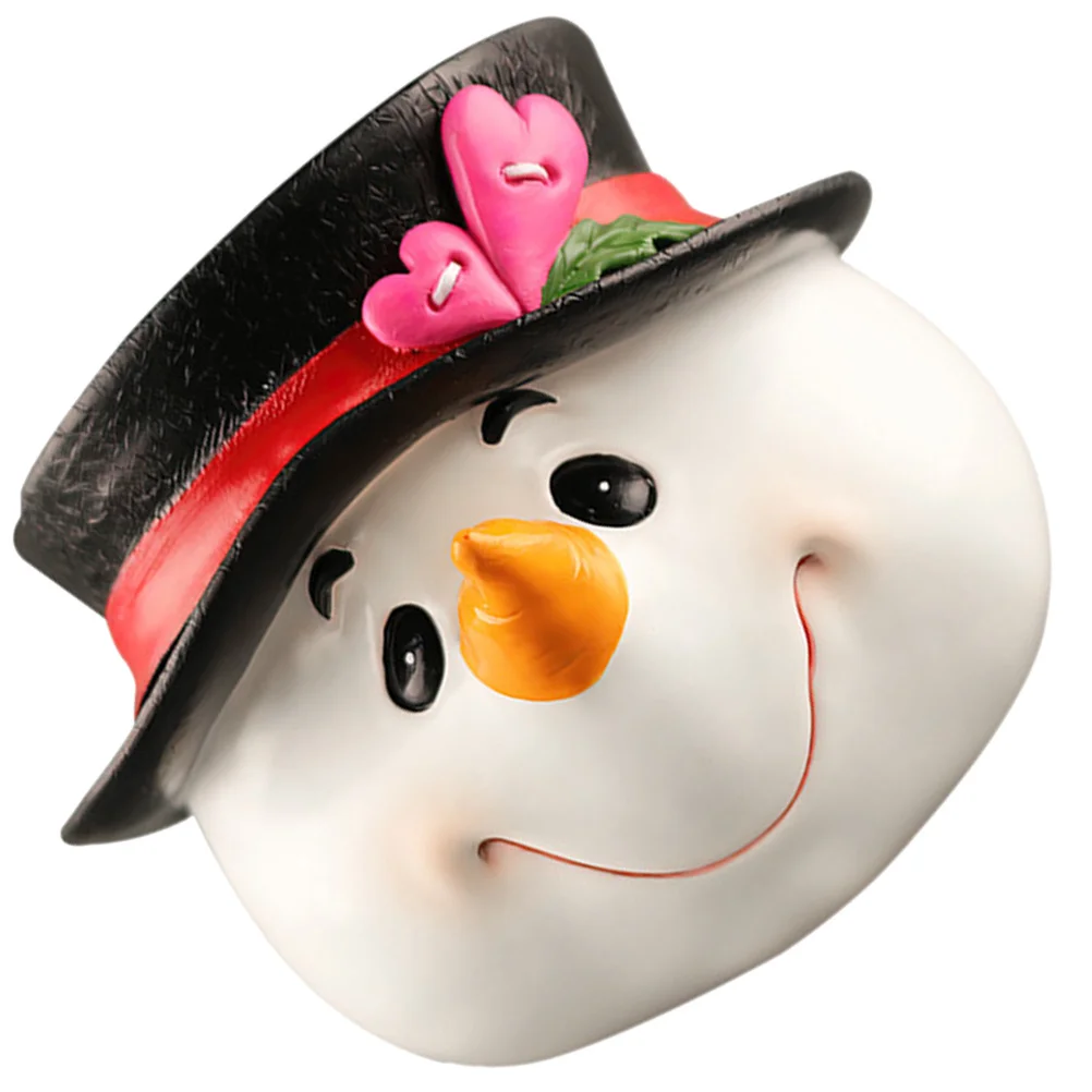 

Christmas Snowman Ornament Resin Mini Snowman Decor For Tabletop Mantel Desktop Xmas Decoration Festive Indoor Outdoor