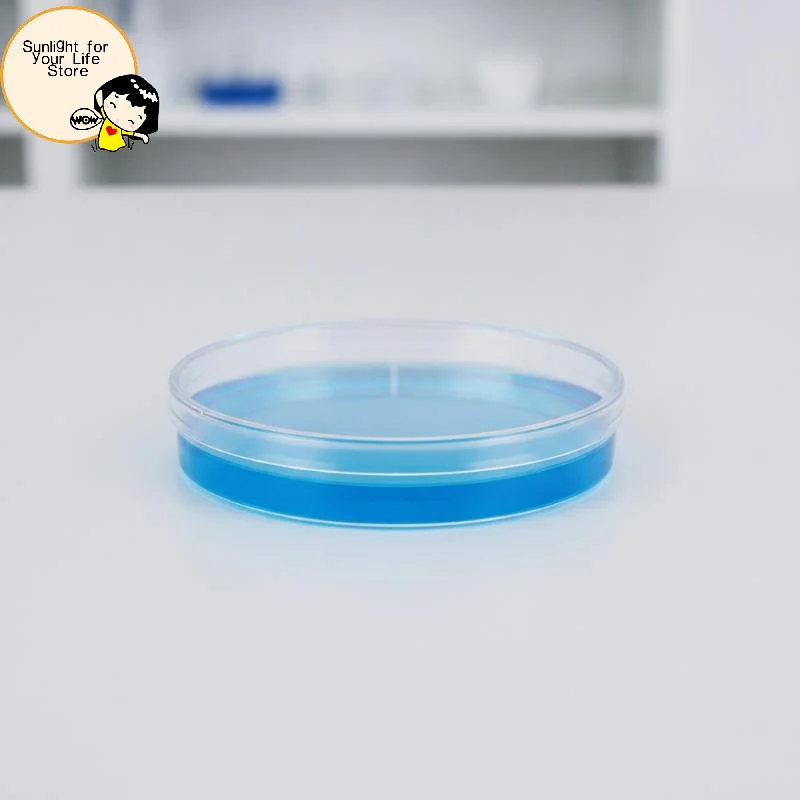 HOT!10pcs Plastic Petri Dishes 35/60/75/90mm, Cell Culture Dish Round Transparents For Lab, School Science, Samples Storage