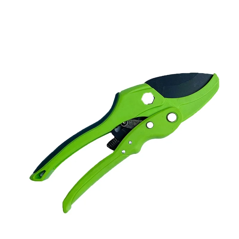 

Industrial Professional Carbon Stainless Steel Blade Soft Contoured Fiberglass Handle PTFE Coated Anti-Slip Grip Ratchet Safe