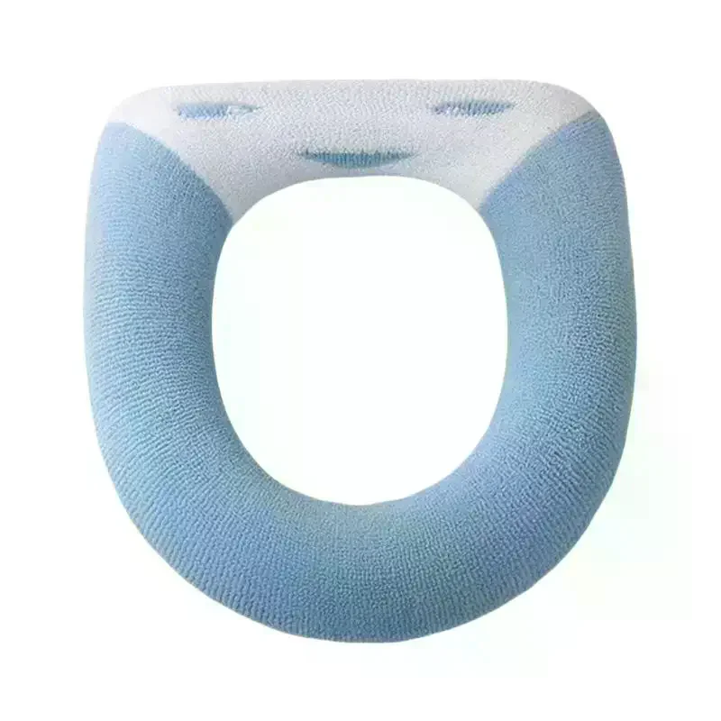 1Pcs Bathroom Toilet Seat Cover Soft Warmer Washable Mat Cover Pad Cushion Seat view 6