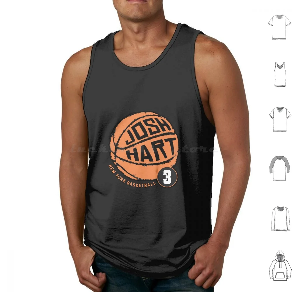 Josh Hart Basketball Tank Tops Vest Sleeveless Josh Hart Basketball New York Nyc Jalen Brunson Hart Basketball Player Sports