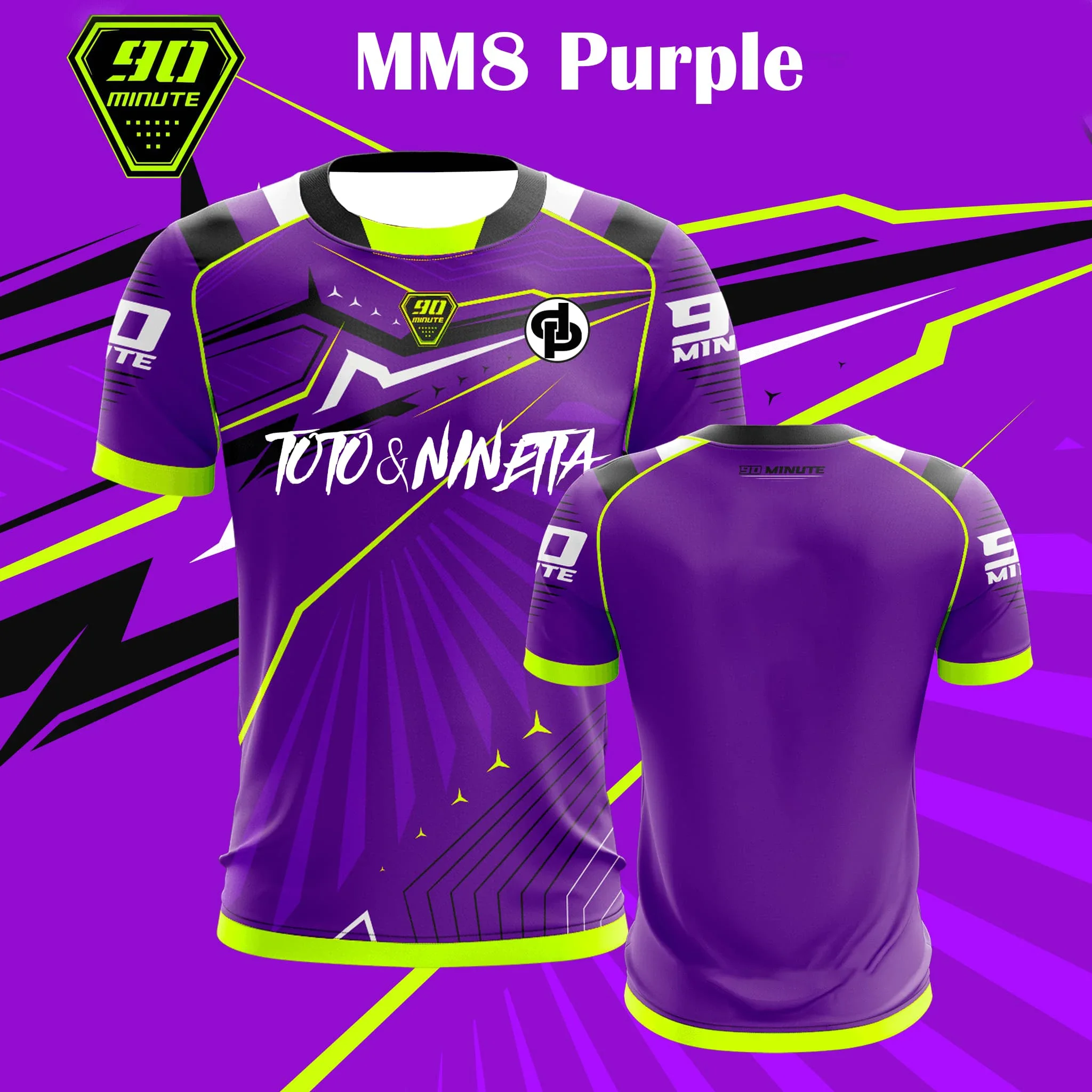 T-shirt ad asciugatura rapida da uomo e da donna più venduta 90 minuti MM8 Comoda casual traspirante Y2K Manica corta Moto