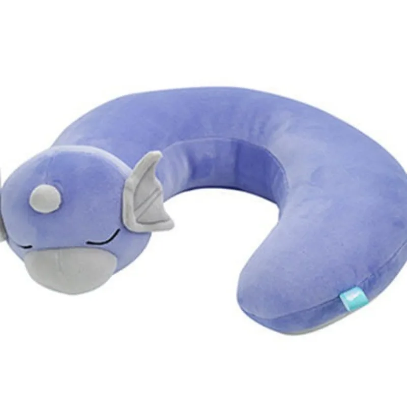 35CM Anime Dratini Plüsch-U-Nackenkissen Niedlicher Drache Weiche Stofftiere Puppe Spaßspielzeug Geschenke für Kinder – Detail 3