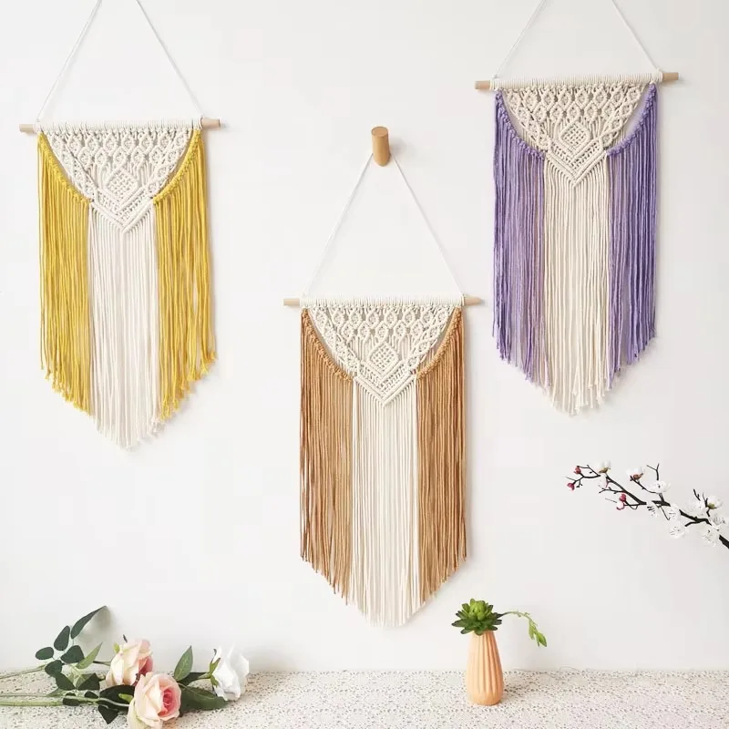 Colorful Handmade Wall Hanging Tapestry New Arrival Decoration for Living Room Housewarming Gift