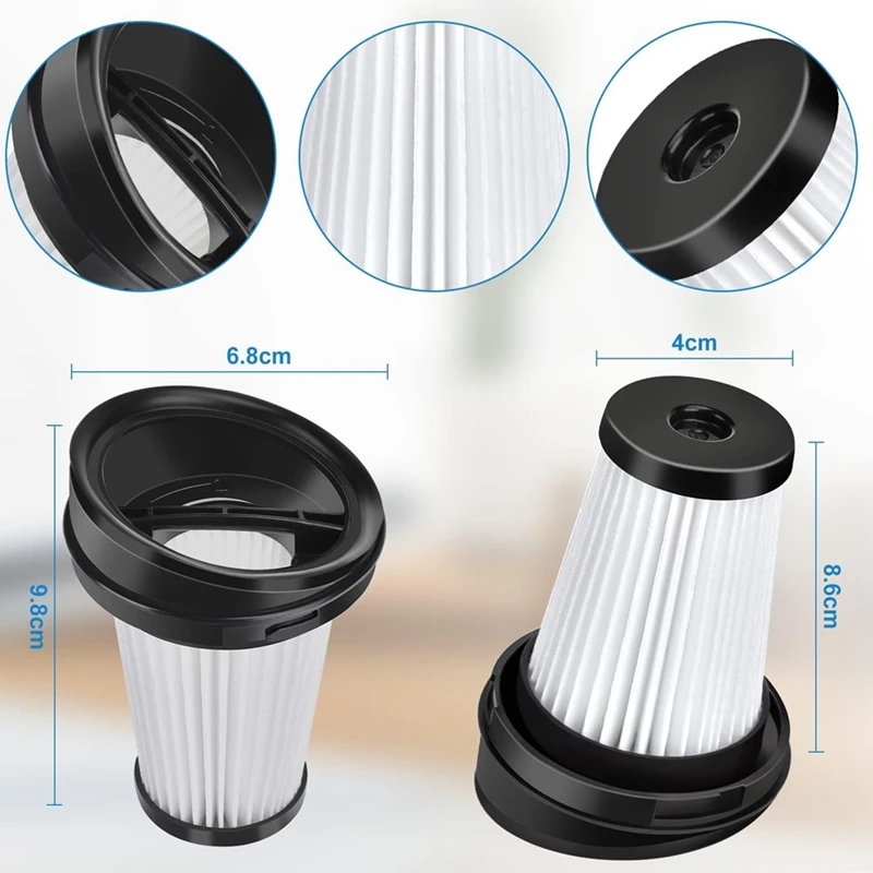 Panas! Filter pengganti untuk Grundig VCH9829 VCH9832 VCH9630 VCH9631 VCH9632 2 In 1 pembersih vakum nirkabel dan genggam