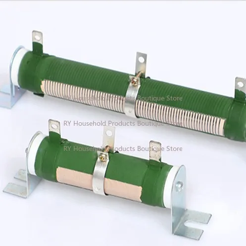 40W 50W Watt 5/10/20/30/50/100/150/200/500/1k ohm Wirewound Adjustable Resistor Rheostat