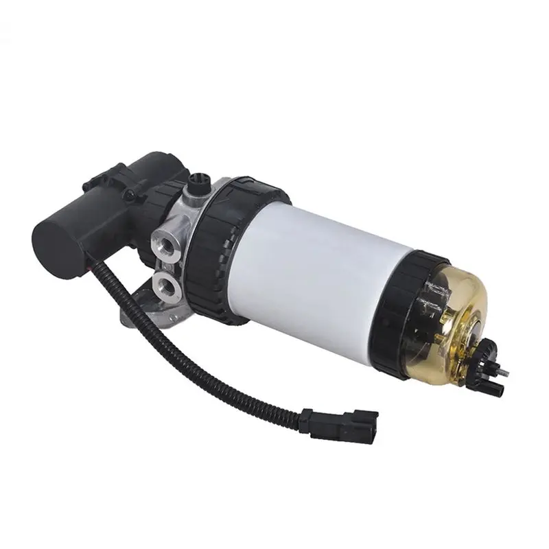 AB16-Compact Track Loader Fuel Filter& Lift Pump Assembly For ASV SR70 SR80& For Terex PT75 PT80 349/5328, 361/3869, 32A62-02010