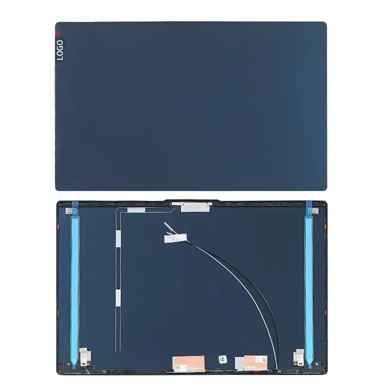 Imagem -03 - para Lenovo Ideapad 15iil05 15are05 15itl05 Ideapad 515 2023 2023 Lcd Capa Traseira Azul Superior Inferior Tampa Traseira Replac Novo Case