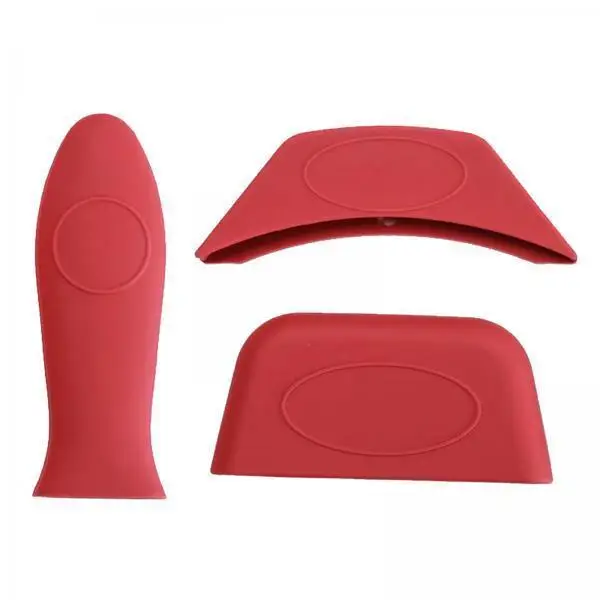 2x Holder Heat Resistant Potholder Cookware Handle Holder Assist Handle Holder Pot Sleeve Grip Handle Durable for Woks