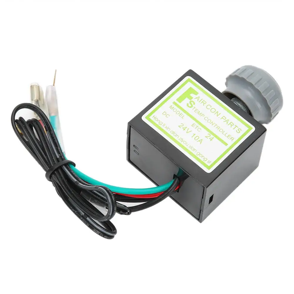 10A Car Air Conditioner Thermostat Switch - Electronic Temperature Control Auto Accessory