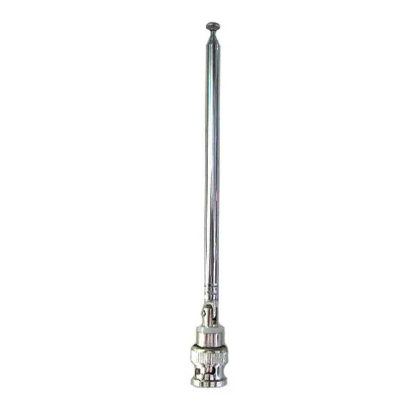 Hot Sale FM Radio Antenna BNC Connector Telescopic Aerial 0.7m Stainless Steel