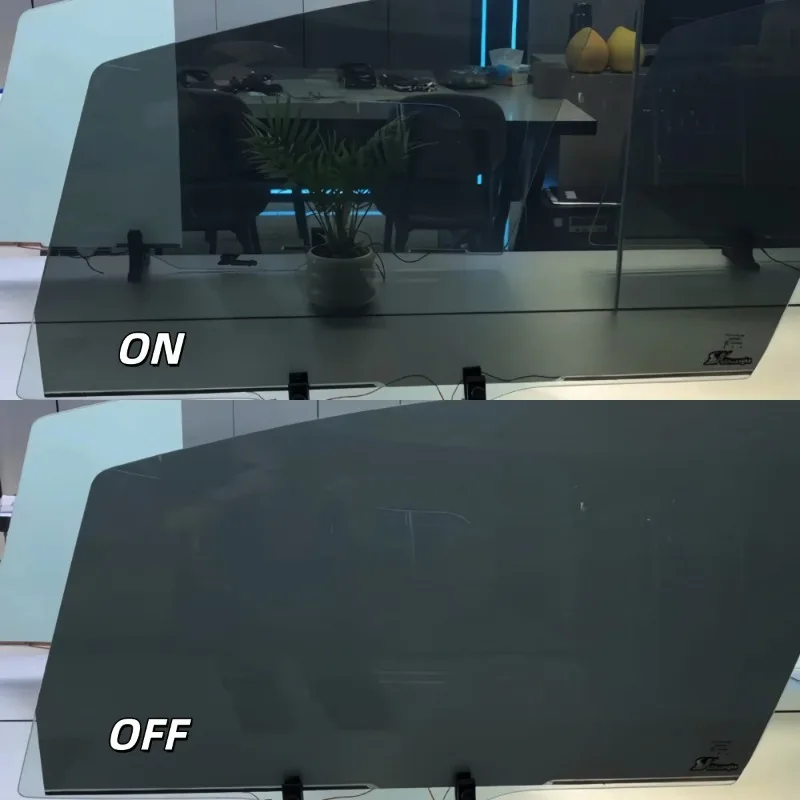 Automotive PDLC smart film is used for car windows, switchable privacy film, electric smart film dry sticker