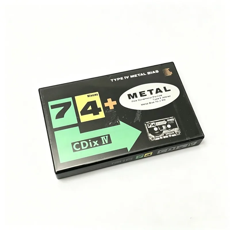 

100% Original New For Sony CDIXIV 74min JP 1992 Version Type IV Blank Cassette For Recording Duplication & Custom Use