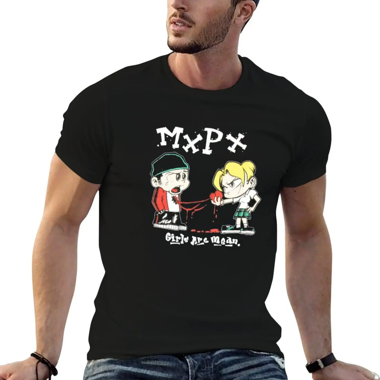 

MXPX Girls Are Mean T-Shirt man t shirt graphic t shirt personalised man t shirt summer T-Shirt
