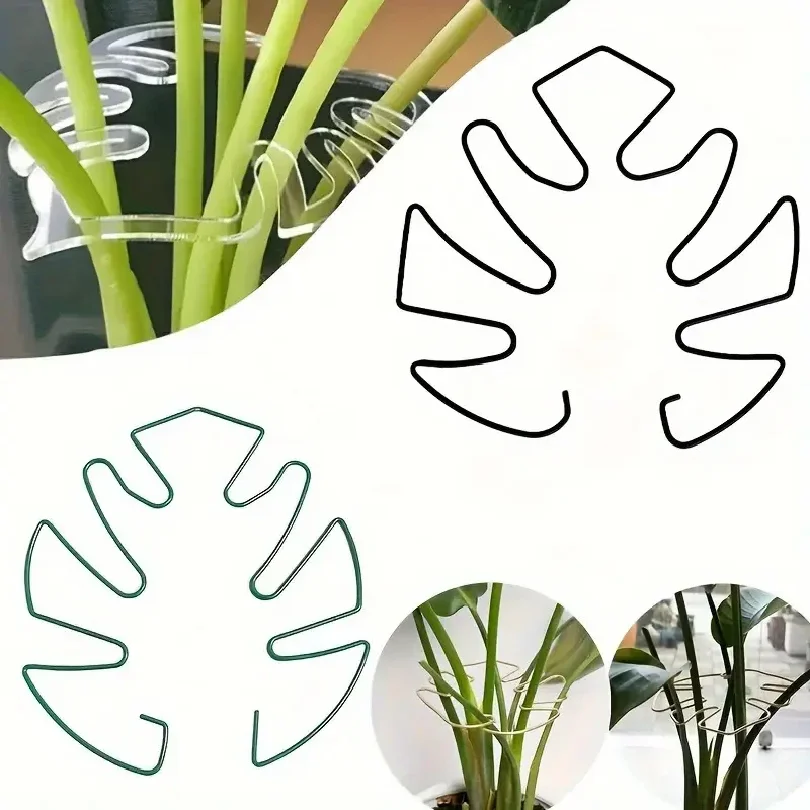 1Pc Large hanging plant stand, iron hooks, suitable for flowerpot decoration, indoor and outdoor use