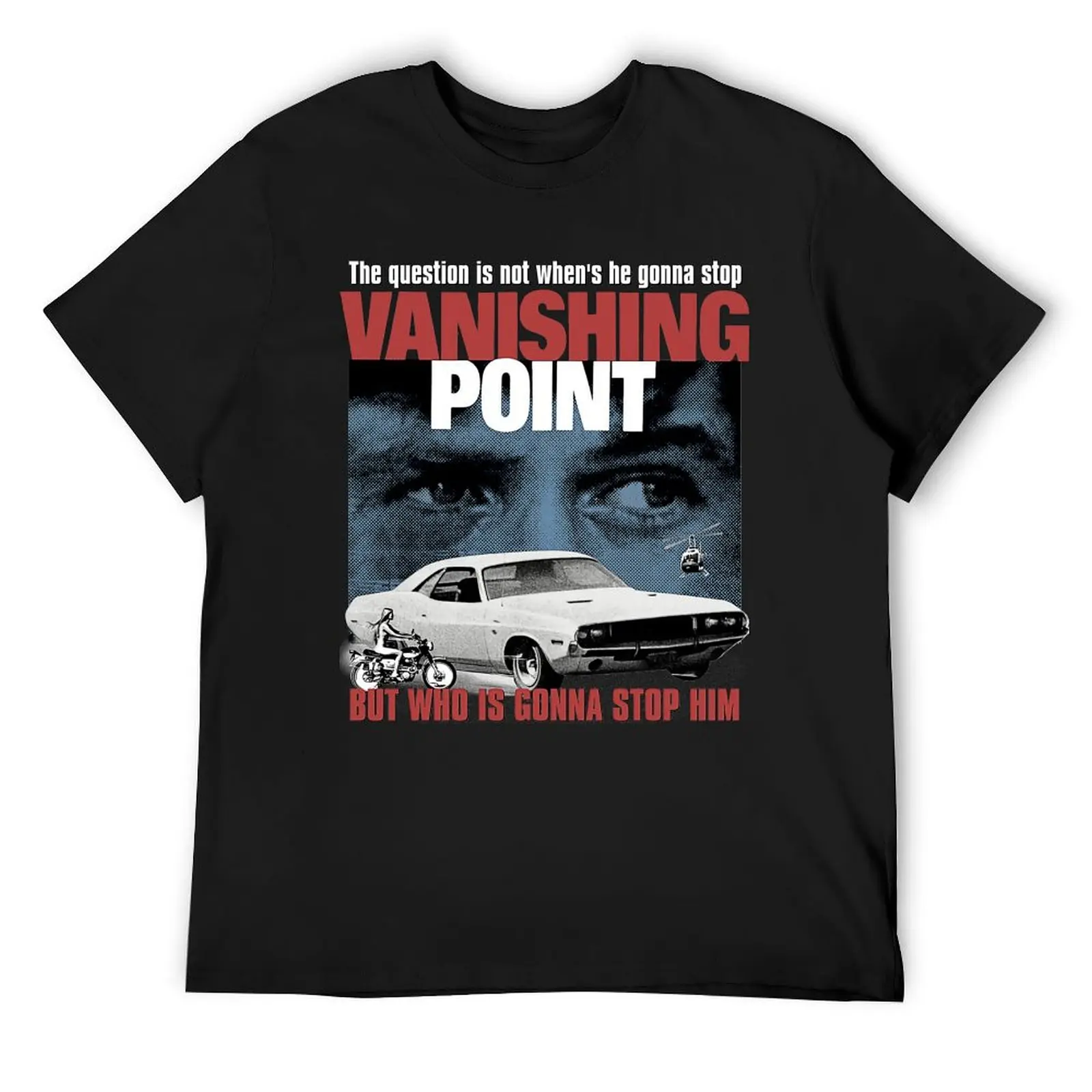 Vanishing Point T-Shirt plain customs design your own street wear fruit of the loom mens t shirts