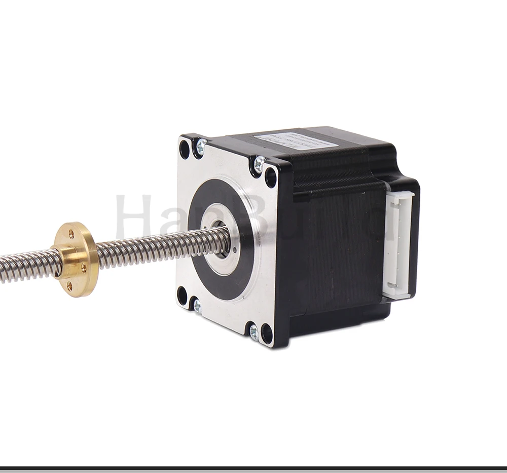 Nema23 screw Stepper Motor 165 Oz-in 56mm 2.8A 126N.CM 23HS5628-T8 for Various instrument accessories