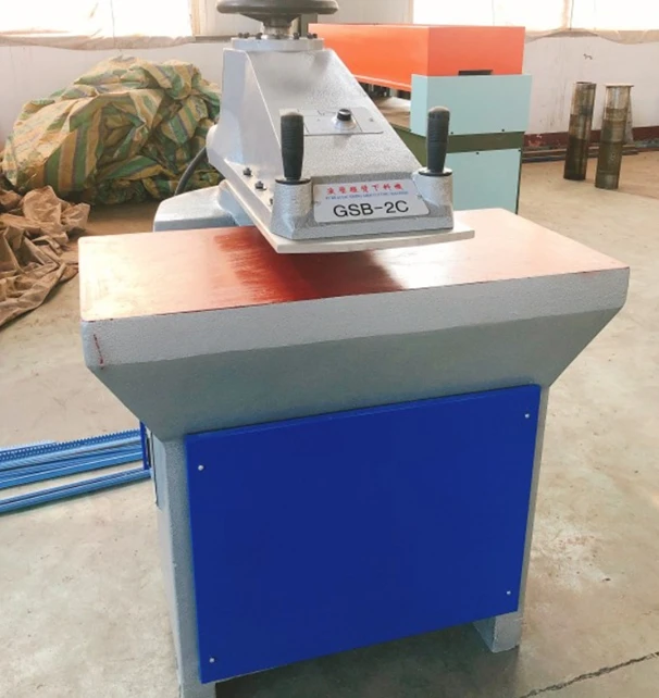 Small Hydraulic Swing Arm Die-Cutting Machine for Shoemaking Facial Masks Leather Gloves Fabric Bags Toy Motor Core Component