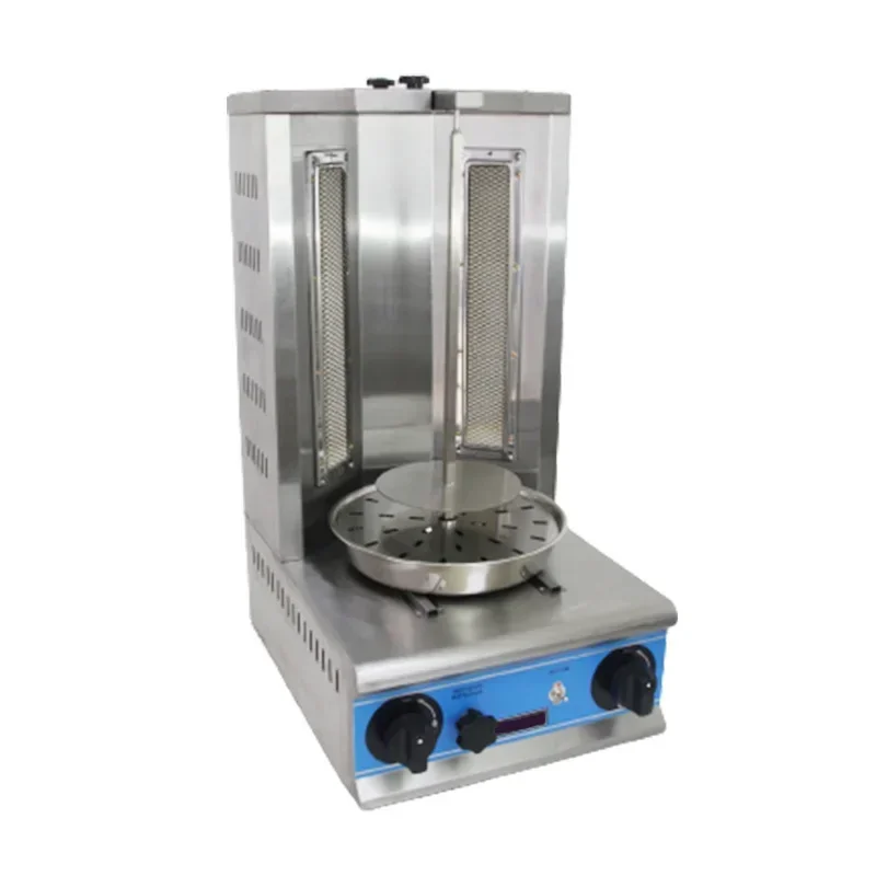 自動シャワルマ回転式ブラジルバーベキューグリル業務用トルコバーベキューマシン電気式