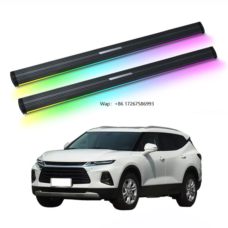

LED Colorful Lighting Electric Power Running Board Electric Side Steps for Blazer 2020+