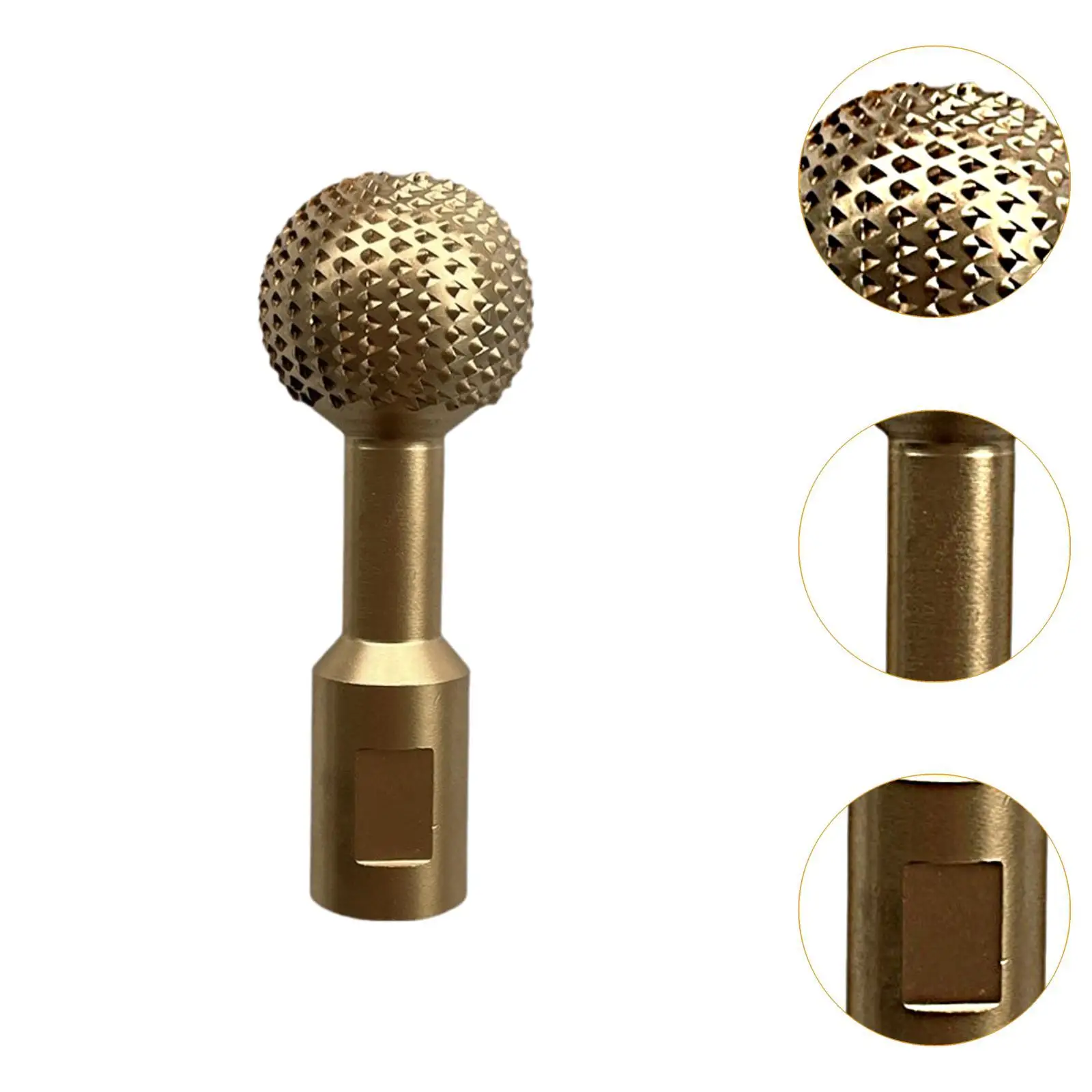 Sphere Rotary Burr High Performance Ball Gouge Angle Grinder Attachment for Angle Grinder Casting Sculpting Woodworking Grinding
