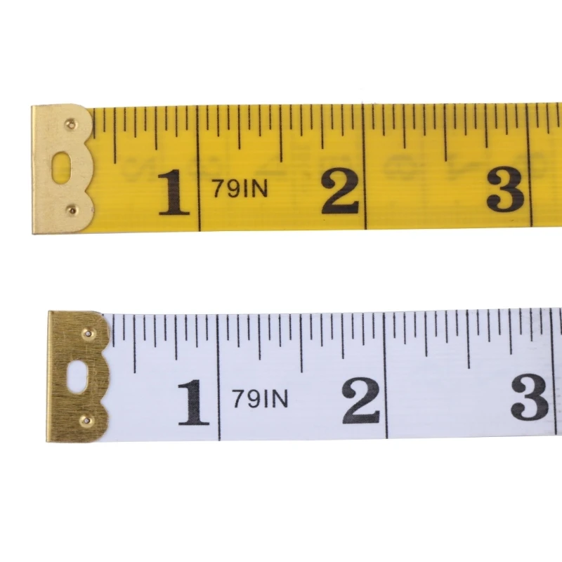 28GF Tape Measure, 79Inch Sewings Tailor Tape Body Measure Ruler Dressmaking Cloth Measure Soft Flat Tape Measure