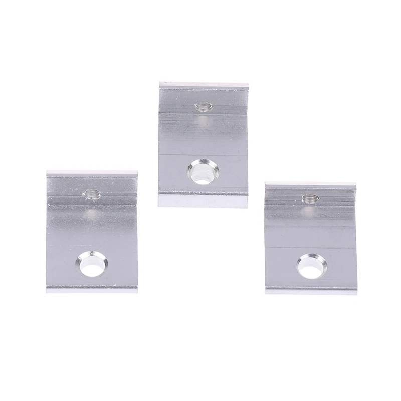 1Set Profilo In Alluminio Parti di Fissaggio Pannello Laterale Staffa Accessori 2020 3030 4040