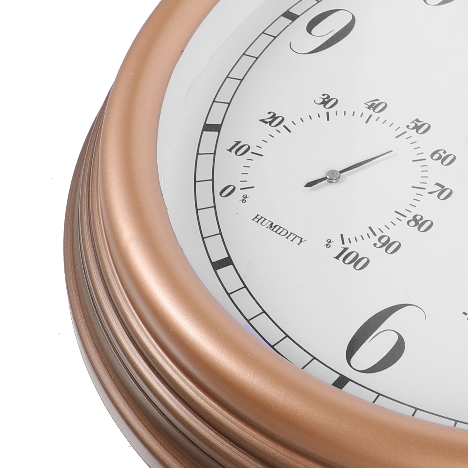

Vintage Style Outdoor Wall Clock Thermometer Hygrometer Large Display Garden Patio Pool Fence Decor Operated Easy Read